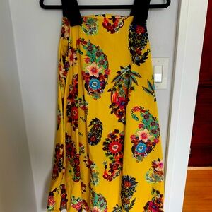 Maeve Anthropologie sun dress floral